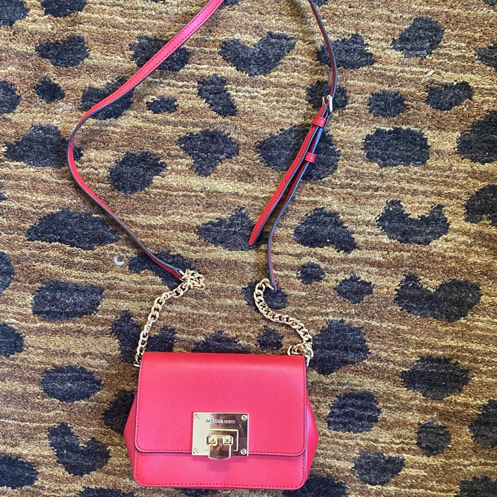 Michael Kors Red Crossbody